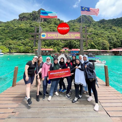 gambar family di bohey dulang